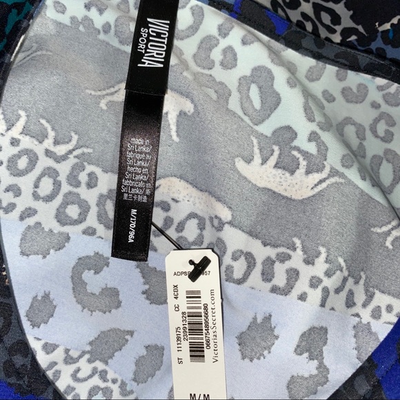 NWT VS  Sport Dress Leopard Open Back Dress M - Picture 12 of 13